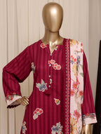 Sadabahar Stitched Printed Khaddar Collection - 2026 (D-02)