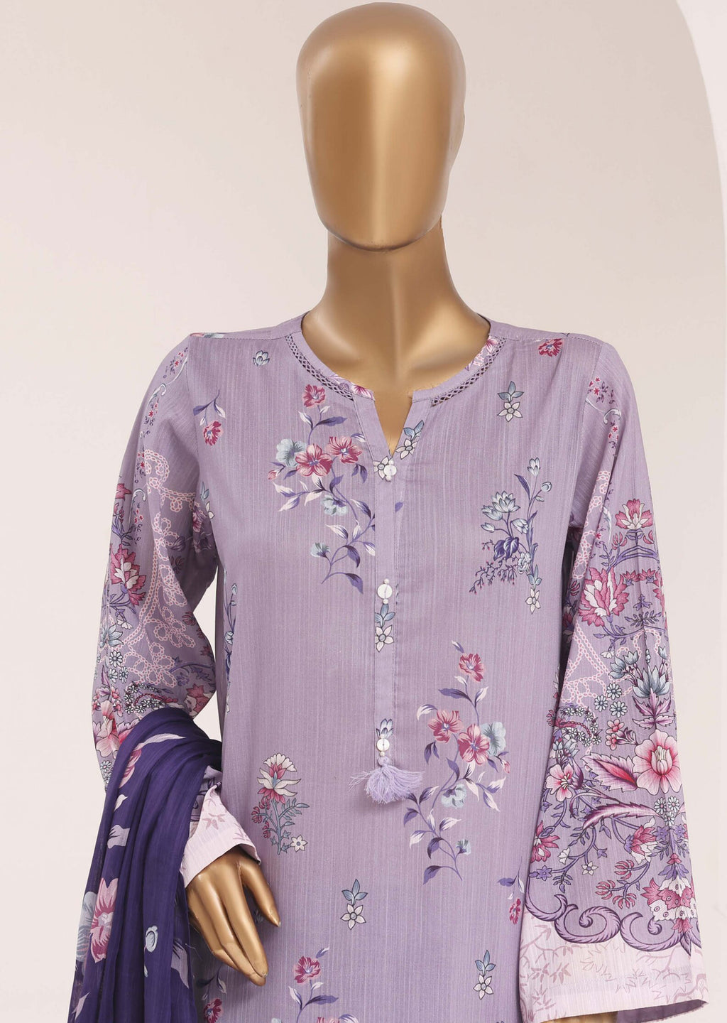 Sadabahar Stitched Printed Lawn Vol-10 Collection – 2026 (D-02)