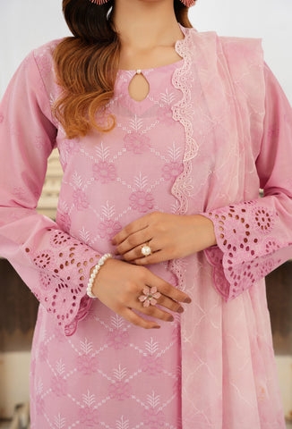 Arzu by Wijdan | Unstitched Chikankari Breeze Cotton Winter Collection - 2025 D-03