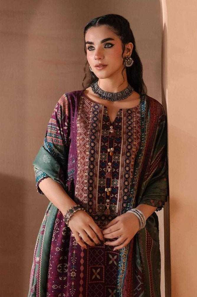One Nation by Florent | Unstitched Printed & Embroidered Viscose Collection'26 (LAYLA)