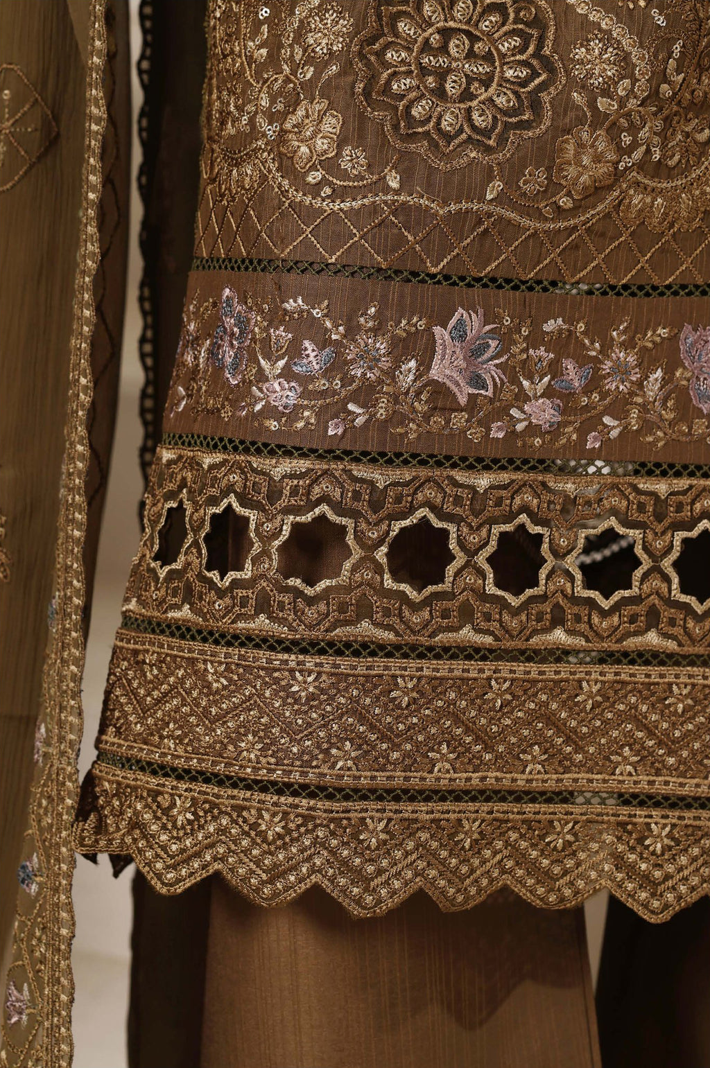 Sadabahar Stitched Luxury Embroidered Festive Viscose Vol-I Collection - 2026 SB26LEV-02