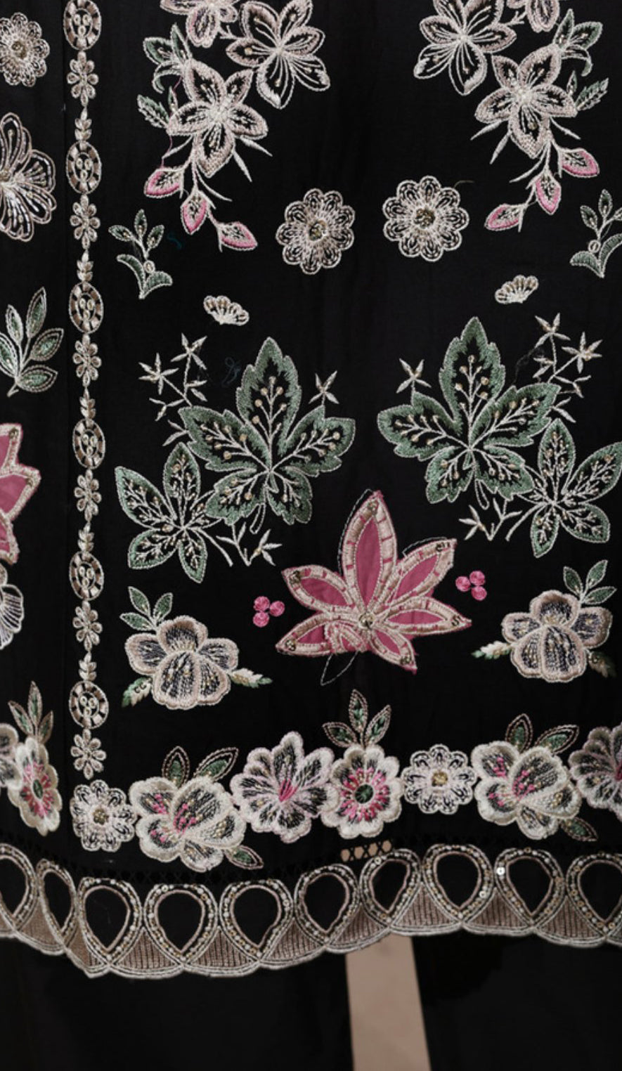 Bin Saeed Stitched Luxury Embroidered 3pc Vol-III Collection - 2026 (D-02)