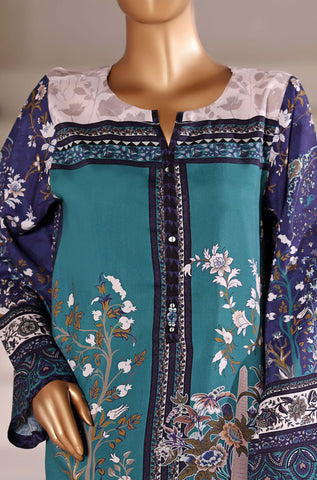 Sadabahar Stitched Printed Viscose 2PC Set Collection - 2025 (BLUE)