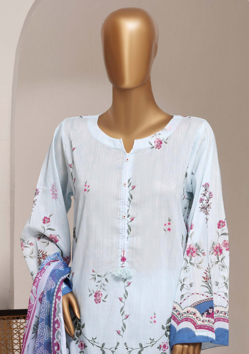 Sadabahar Stitched Printed Lawn Vol-11 Collection – 2026 (D-02)