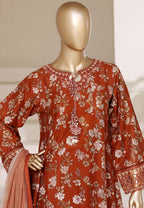 Sadabahar Peplum Stitched Luxury Vol-03 Collection – 2026 (D-02)