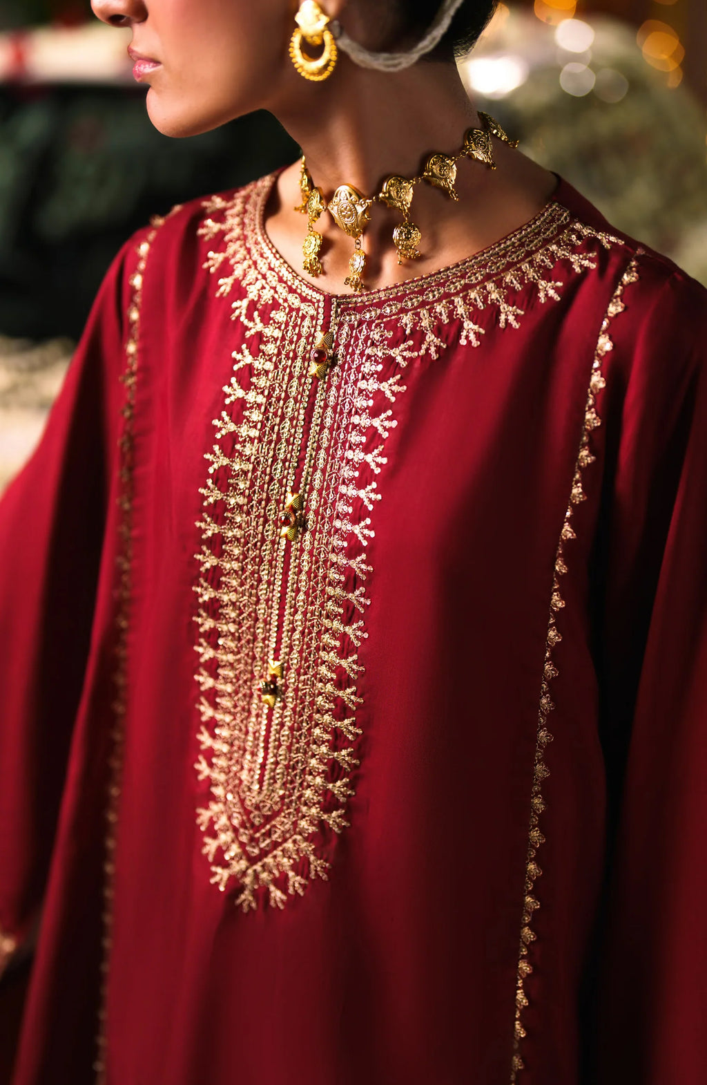 Chand Baali by Casual Lite | Stitched Embroidered Silk Viscose Collection'26 (D-03)