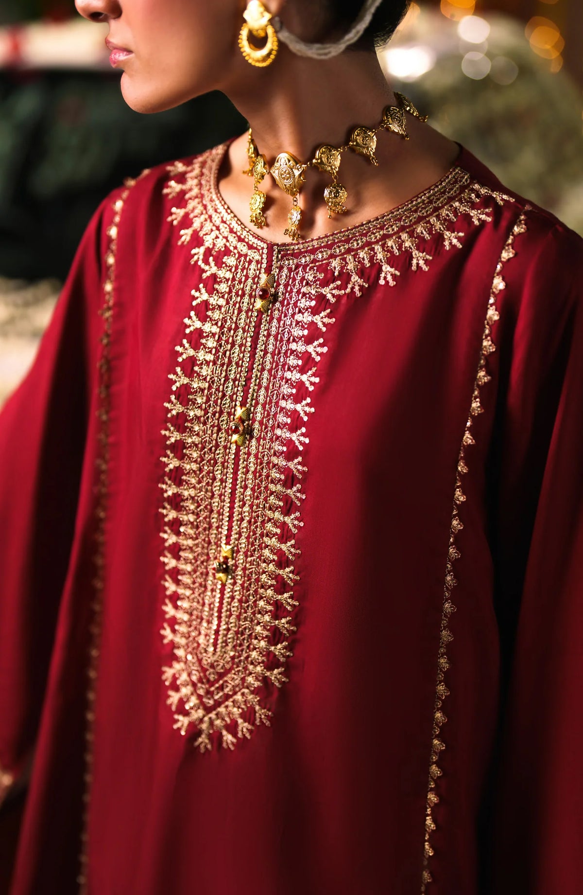 Chand Baali by Casual Lite | Stitched Embroidered Silk Viscose Collection'26 (D-03)