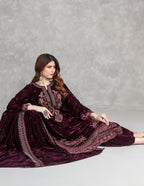 Sincera by Tawakkal | Unstitched Fancy Embroidered Velvet Collection - 2026 (D-5706)