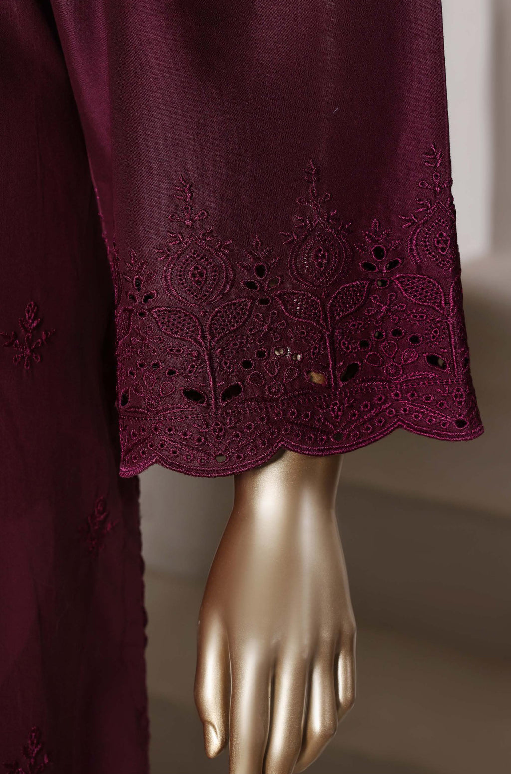 Sadabahar Chikankari Stitched Laser Work Vol-II Collection - 2026 (D-02)