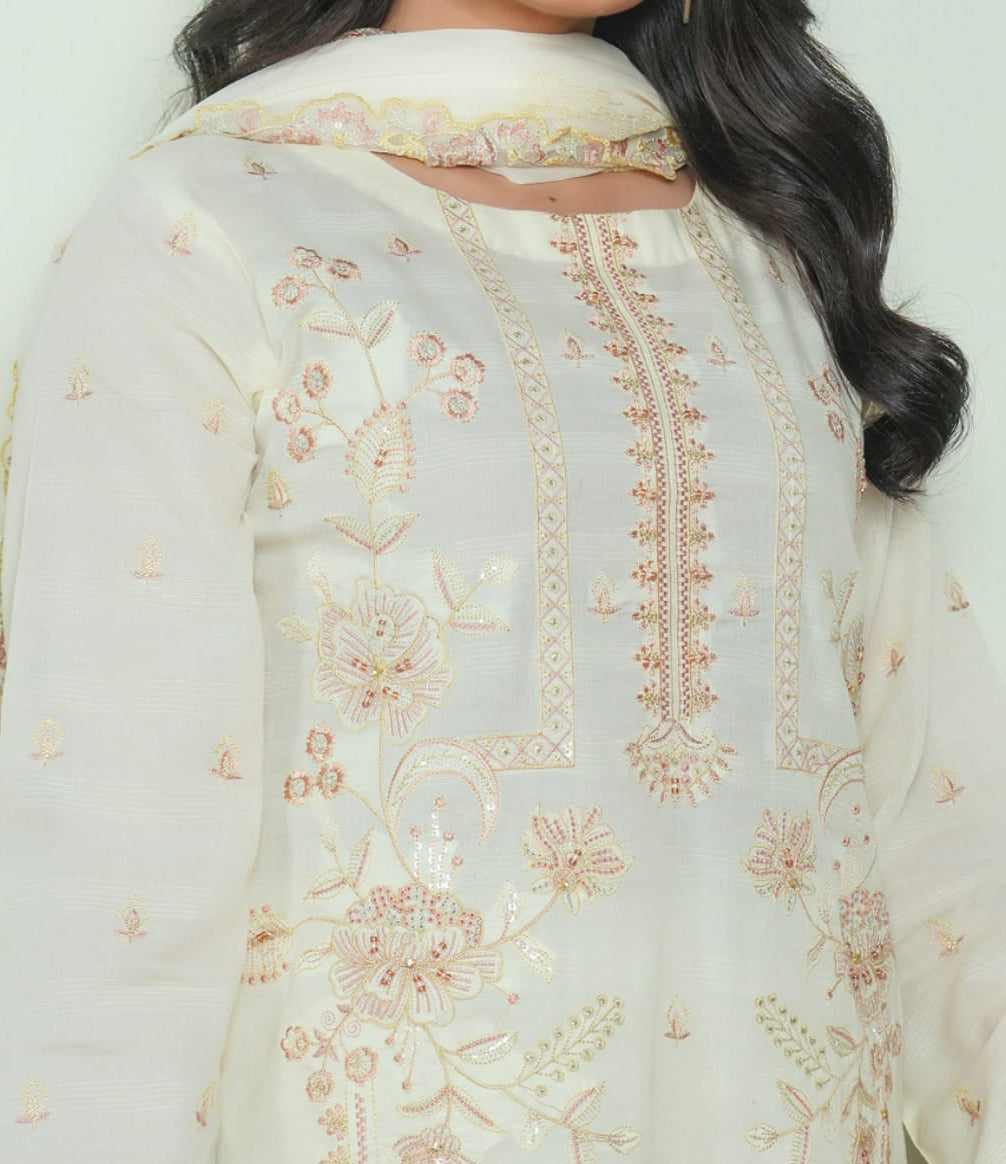 Dhamak by Wijdan | Unstitched Premium Fancy Collection - 2026 DH26PF-02