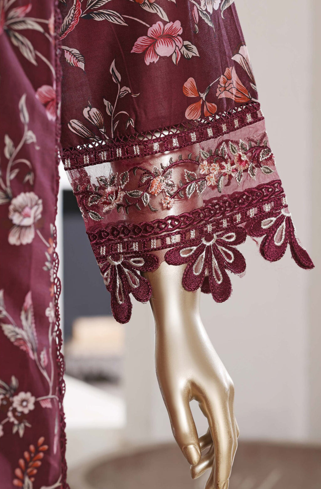 Sadabahar Stitched Embroidered Festive Lawn Vol-02 Collection - 2026 (D-02)