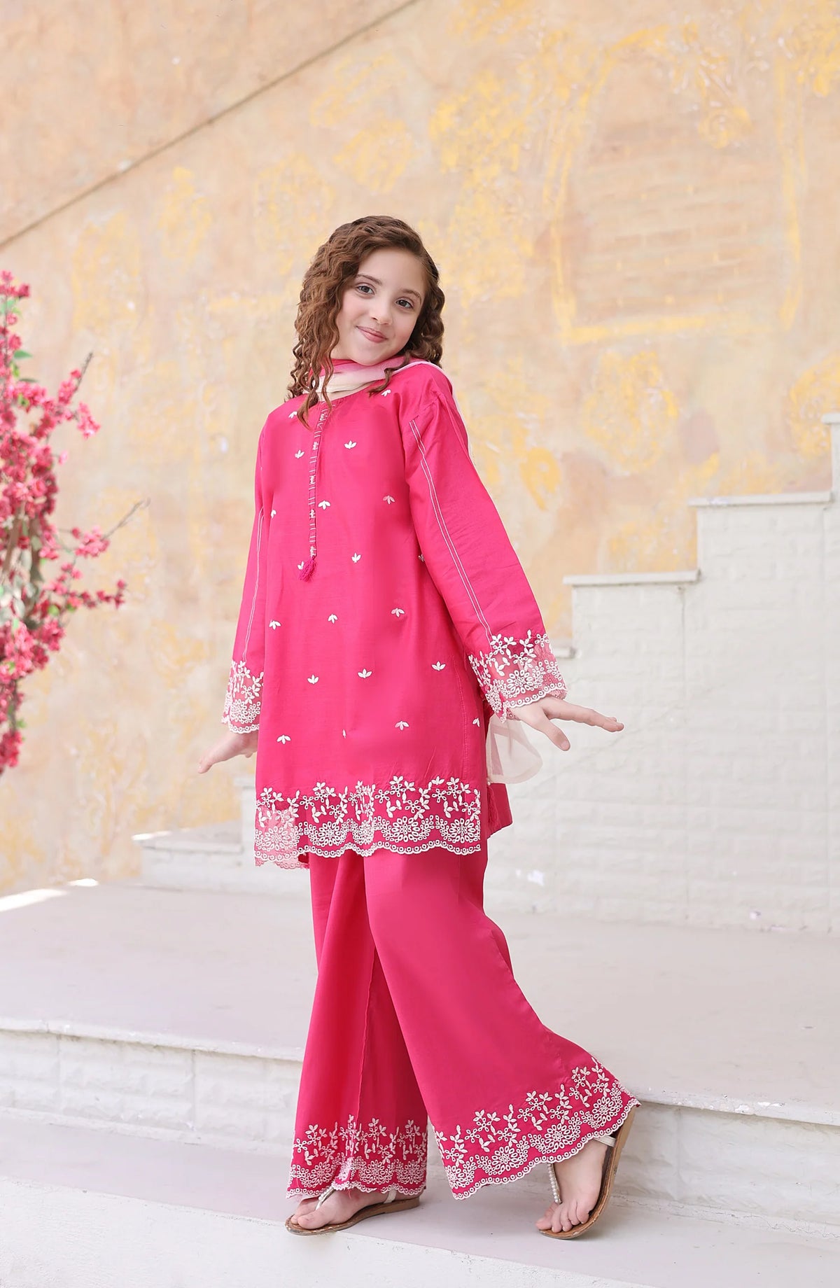 Maya by Shanzey Kids | Stitched Embroidered Cambric Collection'26 (SHK-04)
