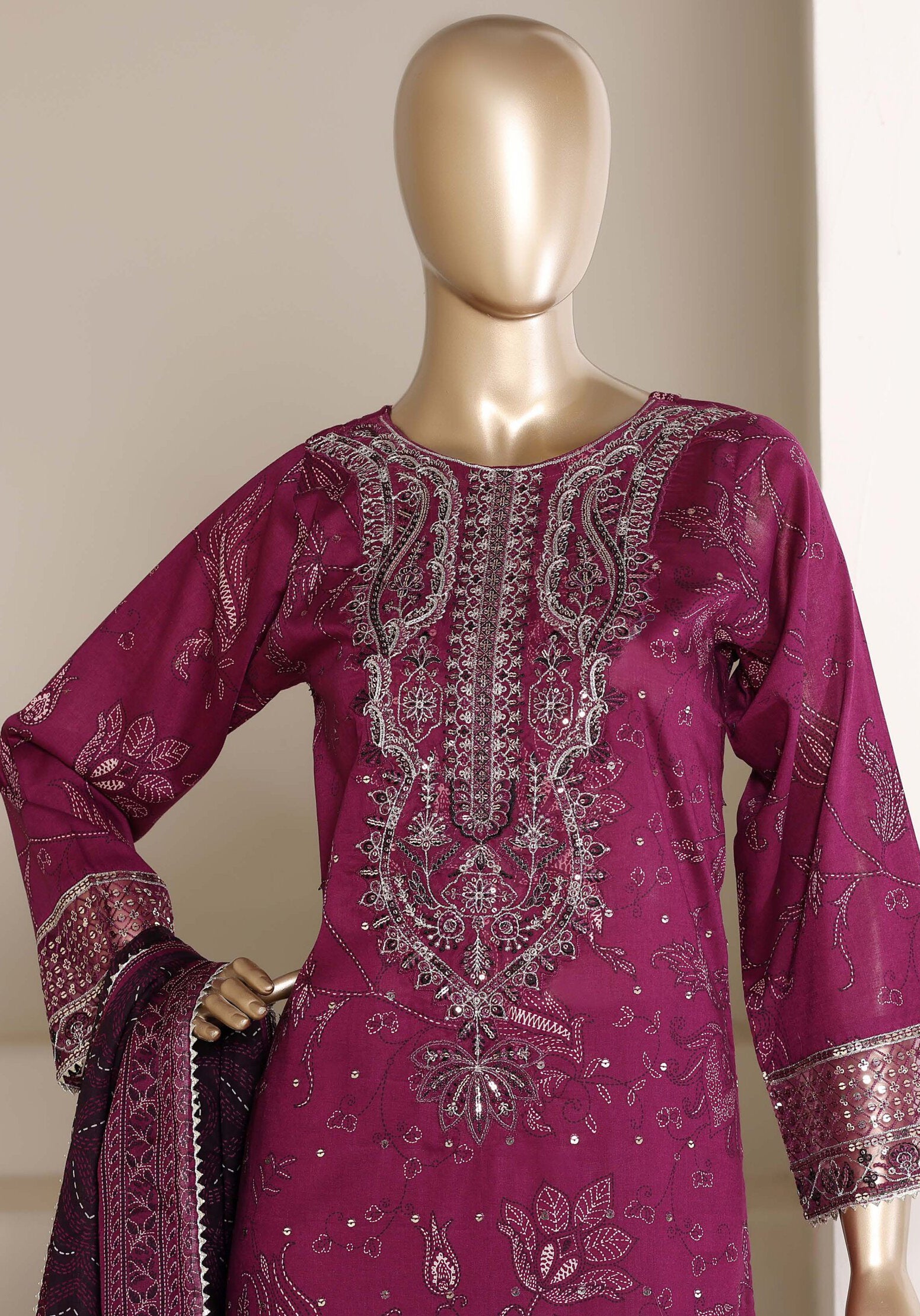 Regal by Sadabahar | Stitched Embroidered Festive Vol-01 Collection - 2026 (D-02)