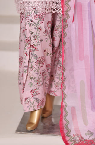 Malika by Sadabahar | Stitched Embroidered Viscose Collection - 2025 (PINK)