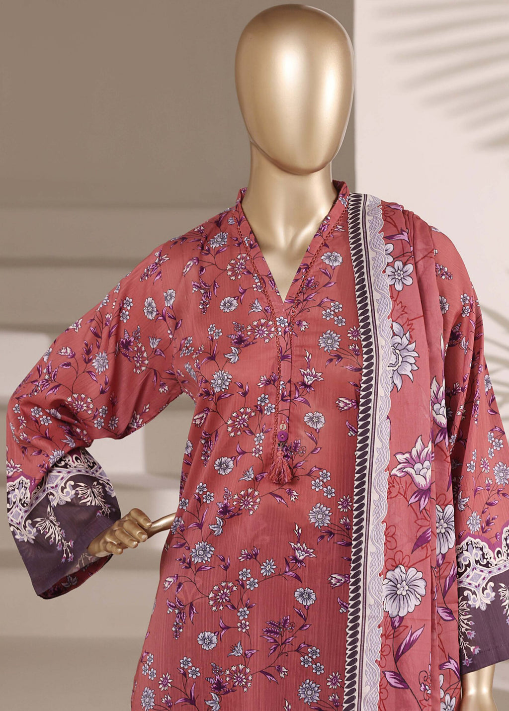 Sadabahar Stitched Printed Lawn Vol-08 Collection – 2026 (D-02)