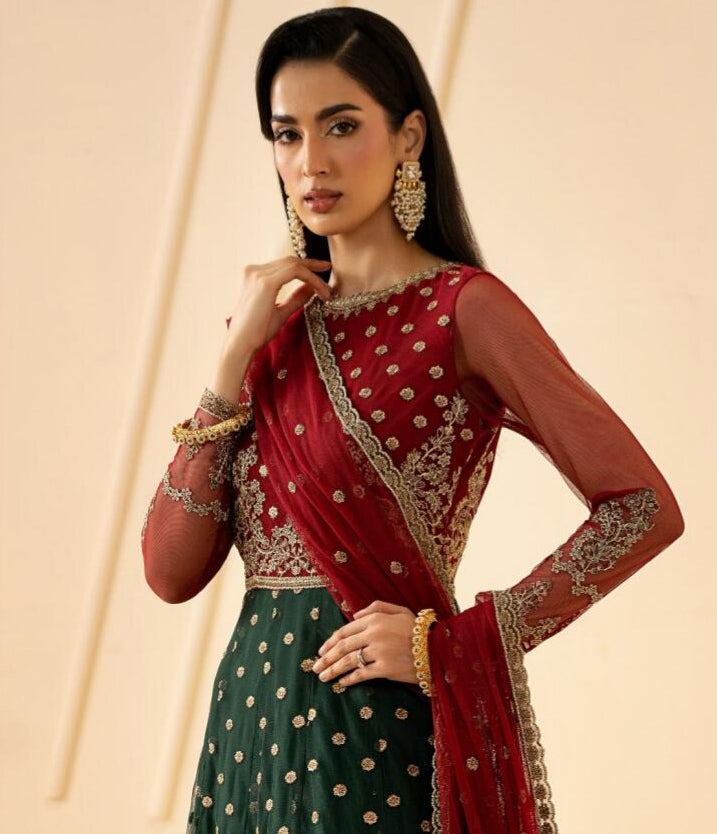 Riwayat by Zarif | Unstitched Formal Chiffon Collection - 2026 (ELIKA)