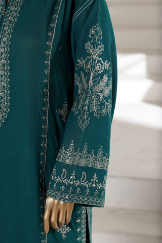 Sadabahar Vybe Stitched 2PC Co-Ords Winter Collection - 2025 (GREEN)