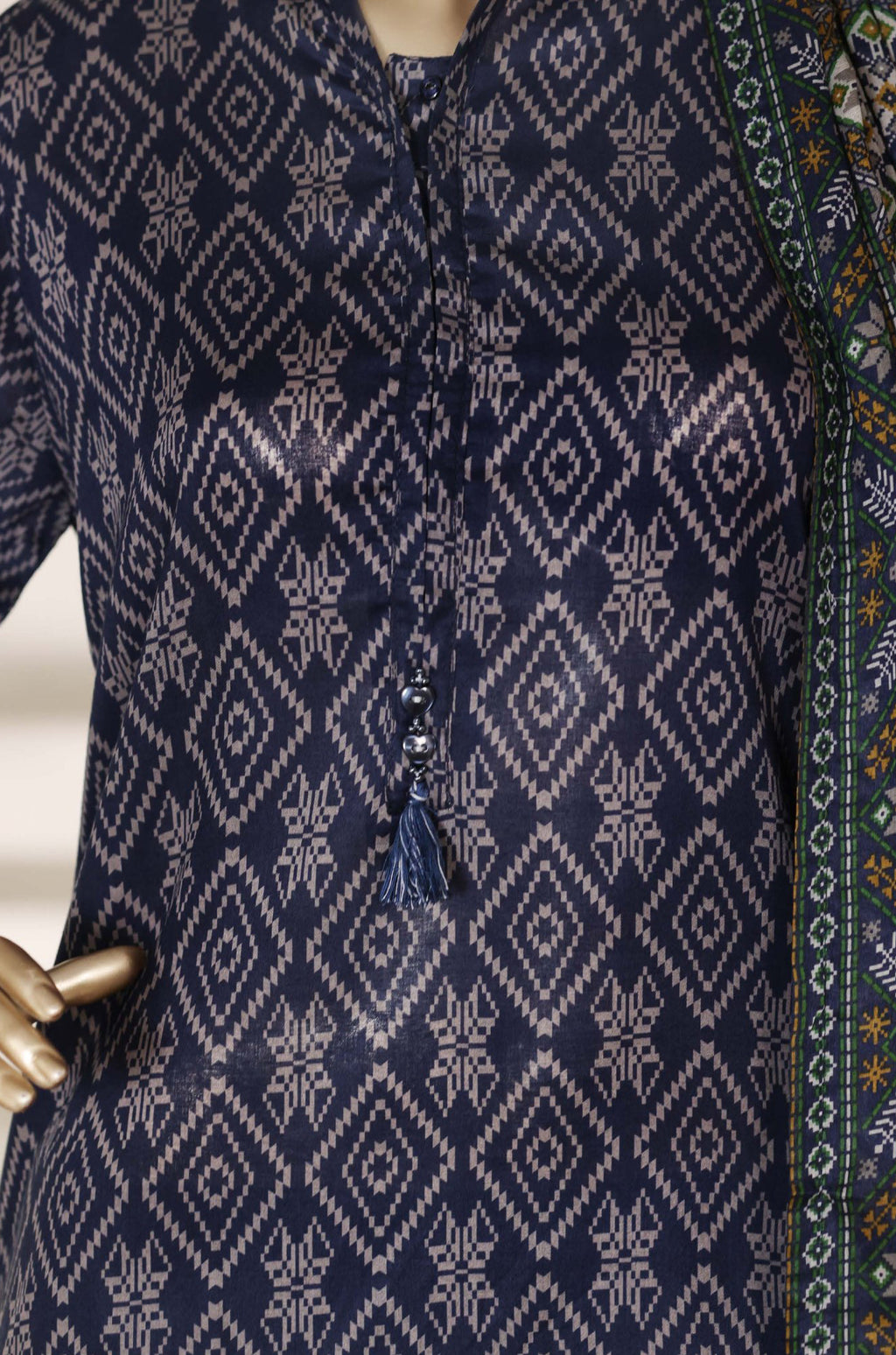 Sadabahar Stitched Printed Lawn Vol-III Collection - 2026 (D-02)