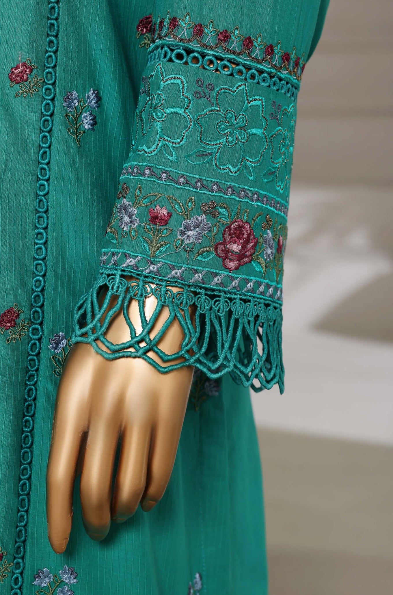 Sadabahar Luxury Stitched Embroidered Festive Vol-01 Collection - 2026 (GREEN)