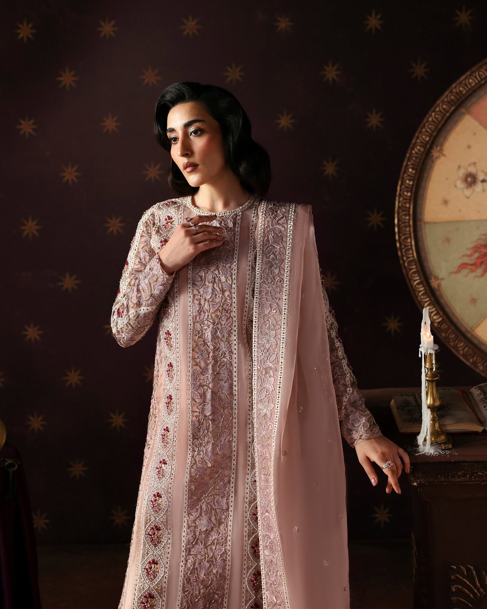La Fuchsia by Afrozeh | Unstitched  Embroidered Festive Formal Collection - 2026 (HERMIT)