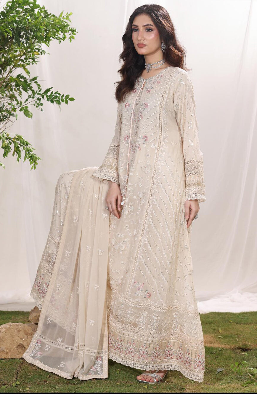 Mehrab by Guzel | Stitched Luxury Chiffon Embroidered Collection - 2026 (RUMI)