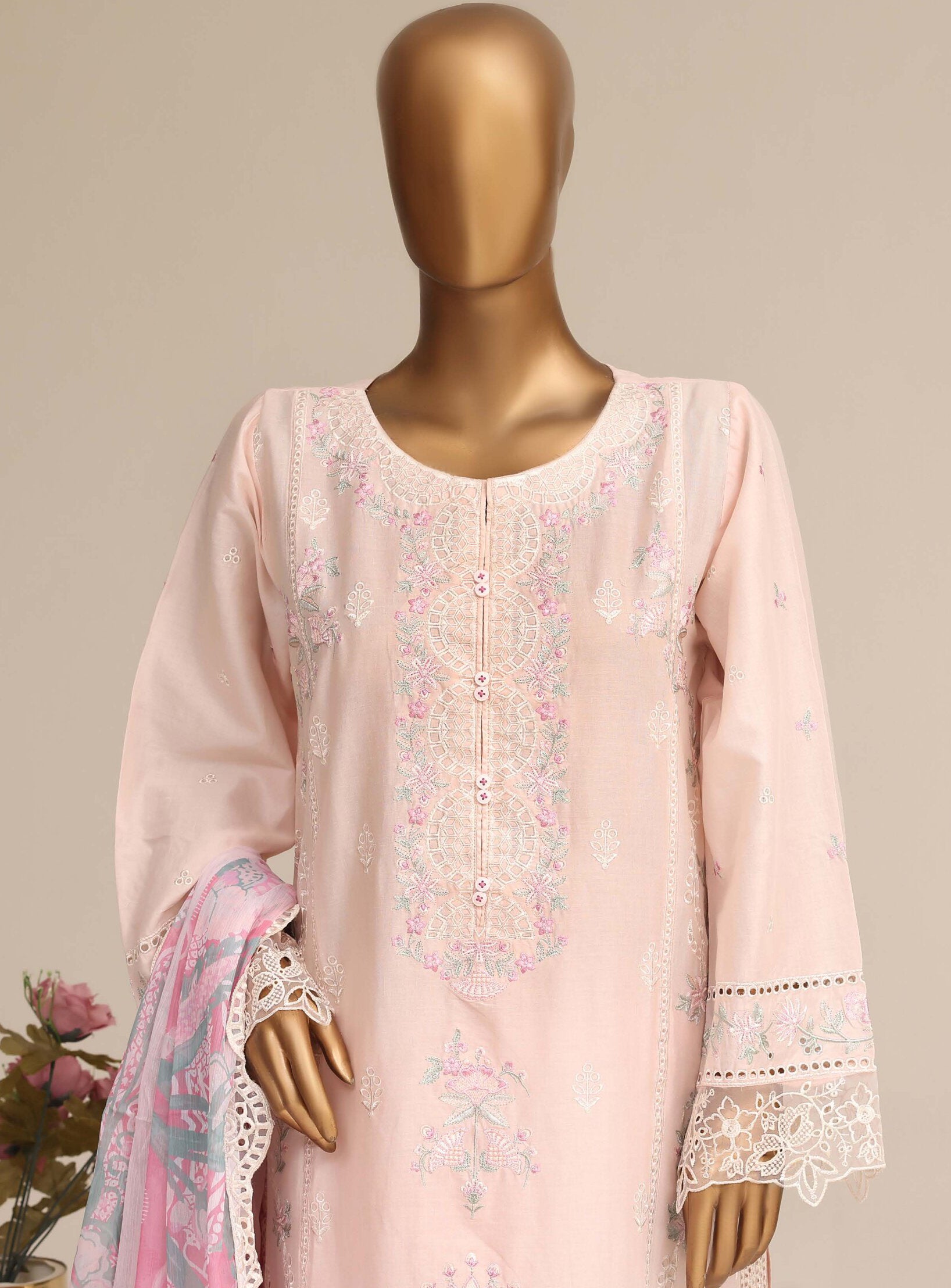 Sadabahar Stitched Luxury Embroidered Festive Vol-07 Collection - 2026 (D-02)