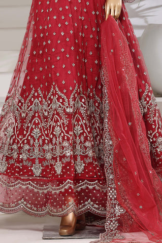 Mahpara by Sadabahar | Stitched Festive Formal Frock Collection - 2025 (RED)
