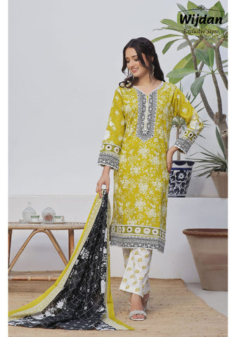 Designer Lawn 3PC Printed Collection D-02