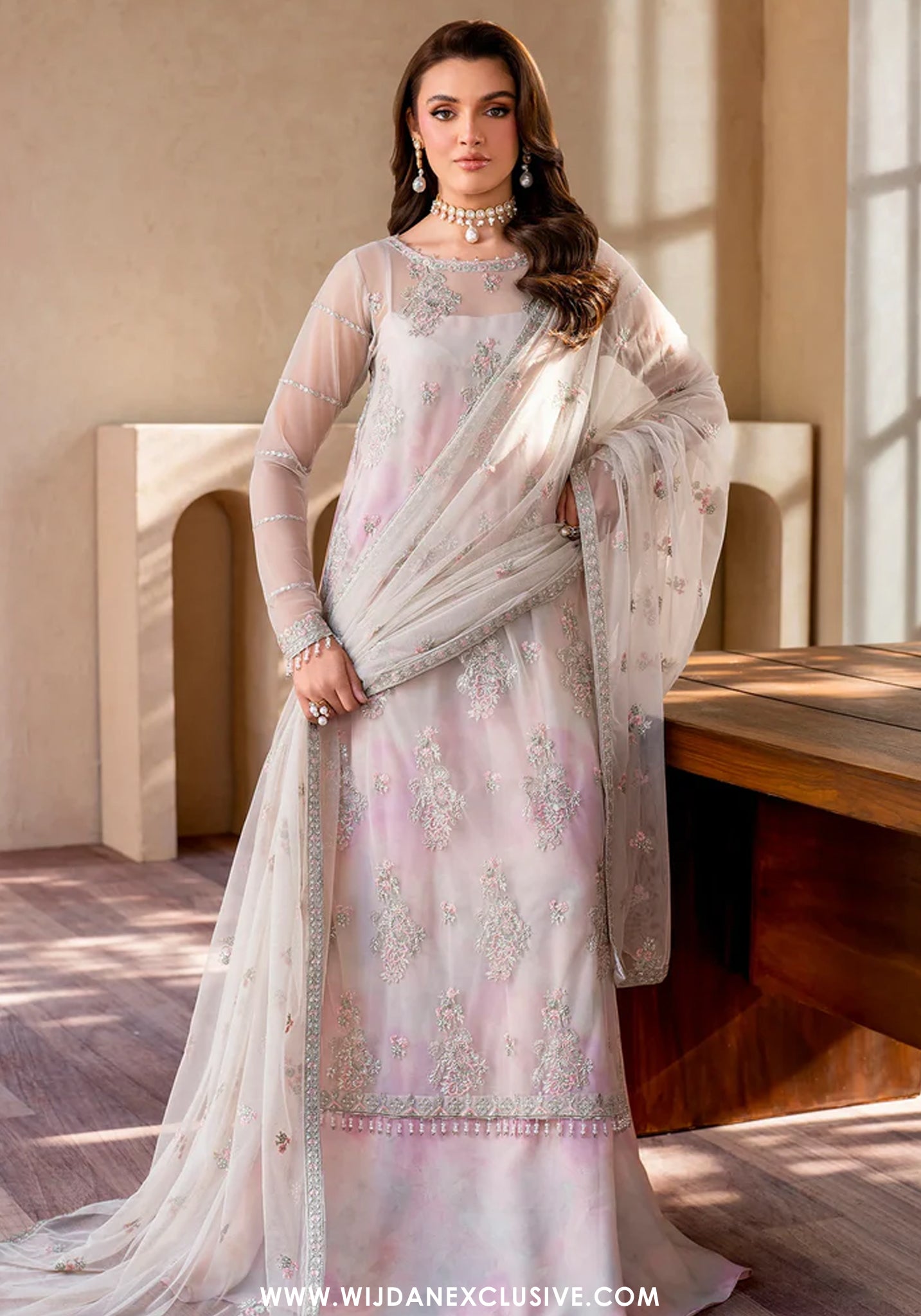 Zarif Stitched Printed Embroidered Collection - 2026 (ZRI-01 ORCHID)