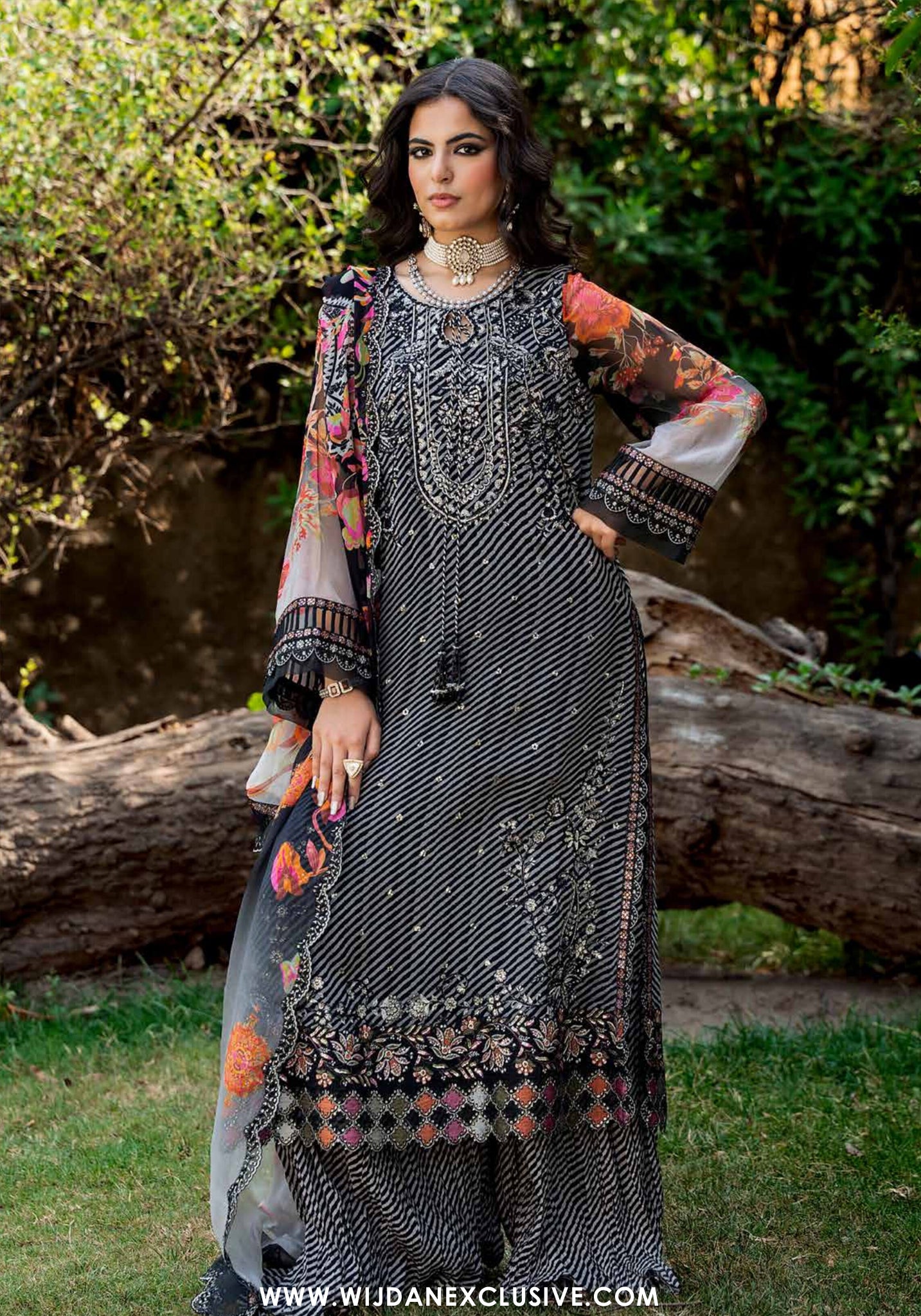 Vasal by Charizma | Unstitched Formal Luxury Chiffon Vol-01 Collection - 2026 (VSL-02)