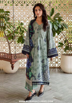 Nureh Unstitched Signature Printed Linen Collection - 2025 SP-164