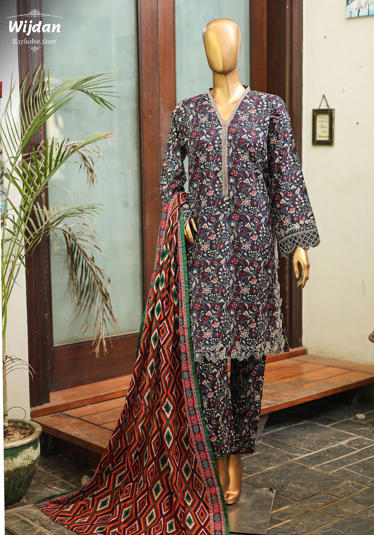 Bin Saeed Summer Lawn Collection D-02