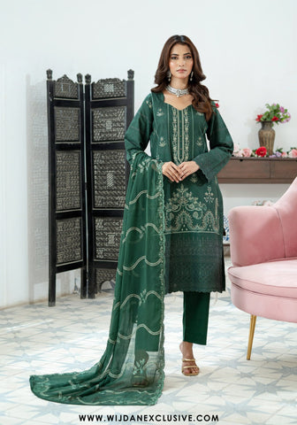 Gulkari by Wijdan | Unstitched Embroidered Cotton Chikankari Collection - 2025 (ANAH)