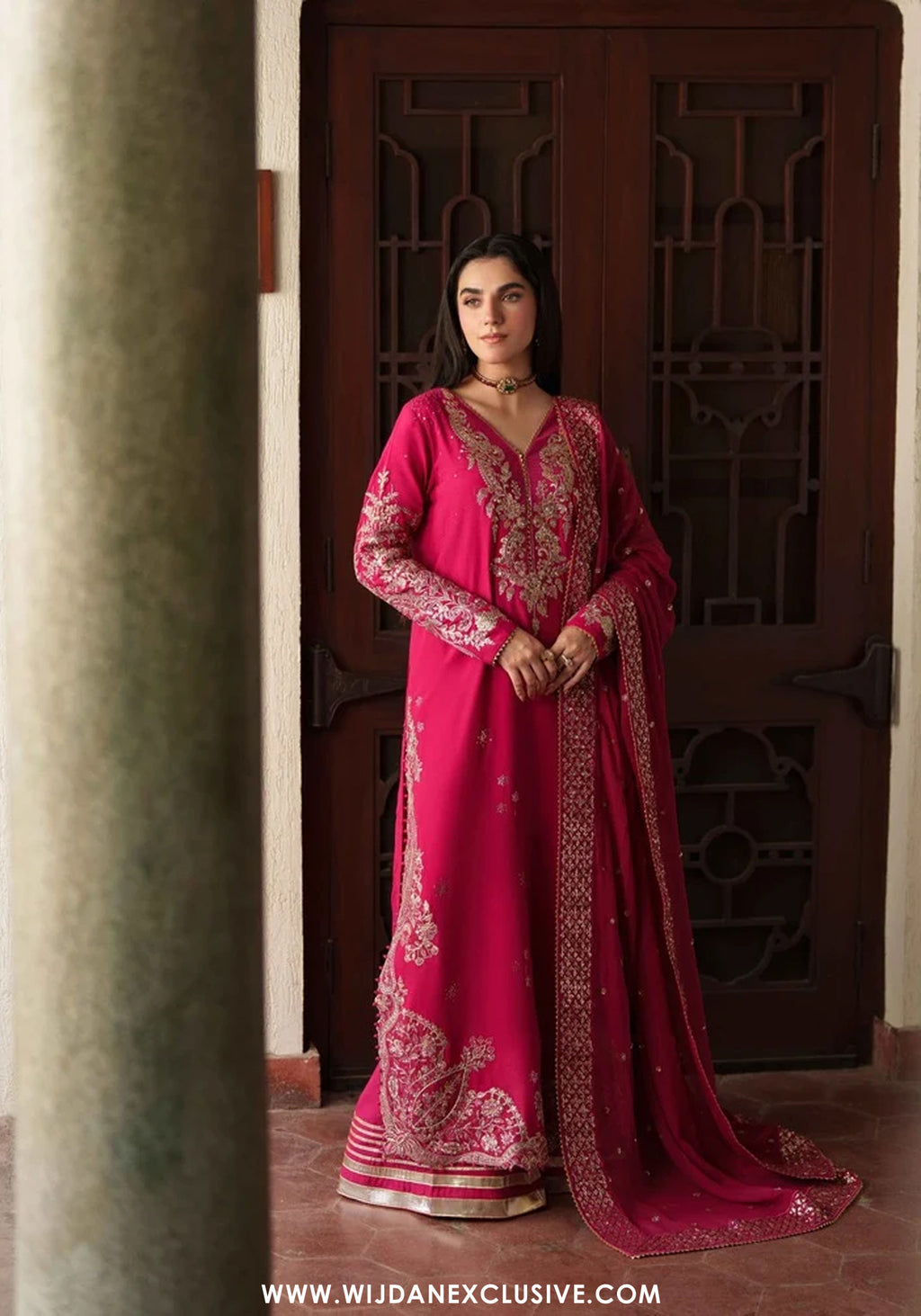 Shagun by Neeshay | Unstitched Embroidered Rawsilk Collection - 2026 (Parisa)