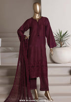 Sadabahar Chikankari Stitched Laser Work Vol-II Collection - 2026 (D-02)