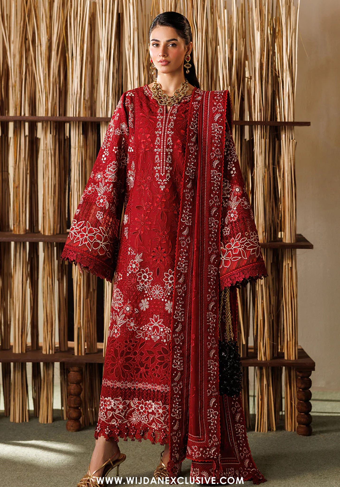 Baroque Unstitched Embroidered Eid Lawn Collection - 2026 (D-05)