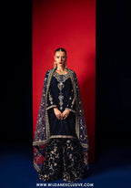 Makhmal by Guzel | Stitched Embroidered Velvet Collection - 2026 (FALAK)