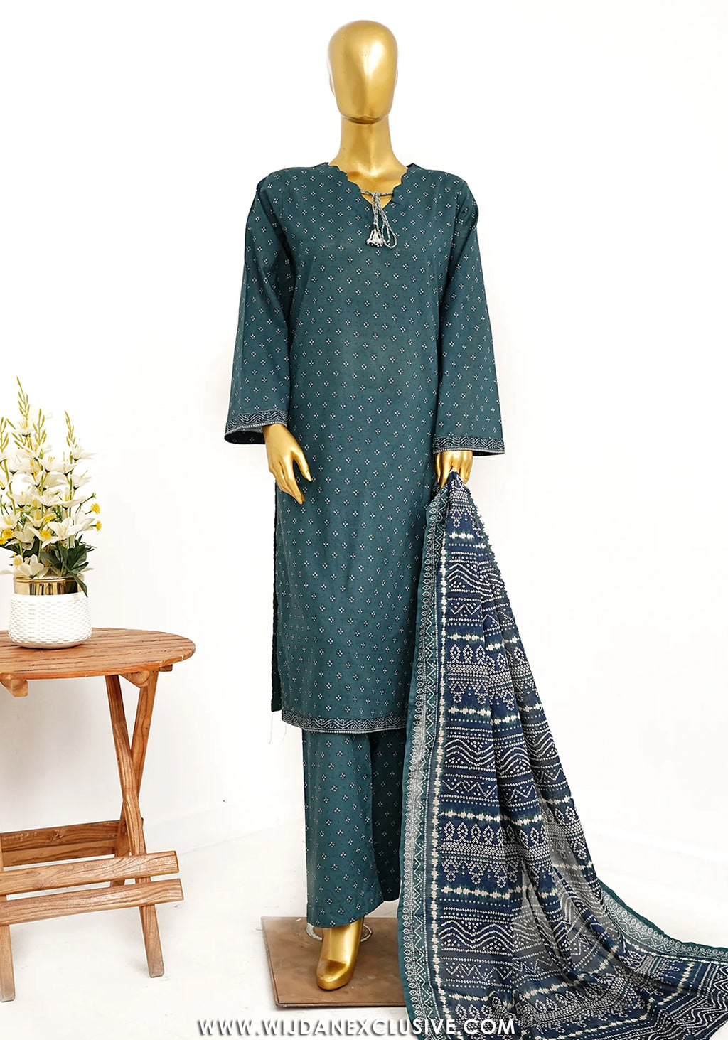 Bin Saeed Stitched Exclusive Printed Lawn Vol-10 Collection – 2026 (D-02)