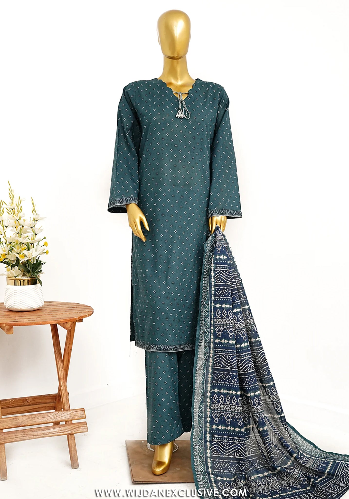 Bin Saeed Stitched Exclusive Printed Lawn Vol-10 Collection – 2026 (D-02)