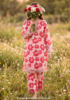 Summer Essentials by Amna khadija | 2pc Emb Co-ords Set Collection'26 (D-02)