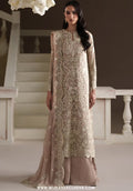 Modern Heirloom by Emaan Adeel | Unstitched Emb Chiffon Formal'26 (PEARL REVERIE)