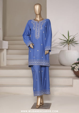 Sadabahar Stitched Vybe 2PC Embroidered Sets Collection - 2025 (ROYAL BLUE)