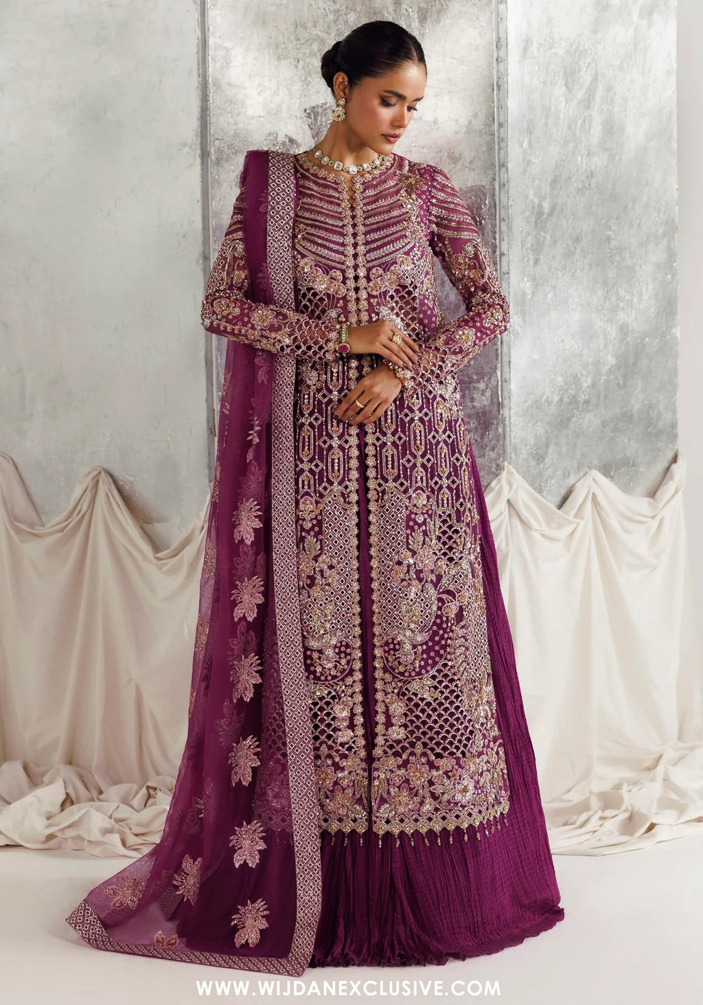 Dastaan by Akbar  Aslam | Unstitched Luxury Embroidered Formal Collection'26 (LAIRA)