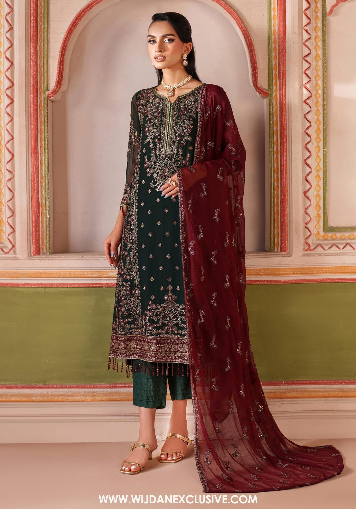 Mahrosh Unstitched Formals Collection - 2025 by Zarif MUF-07 MINSHA