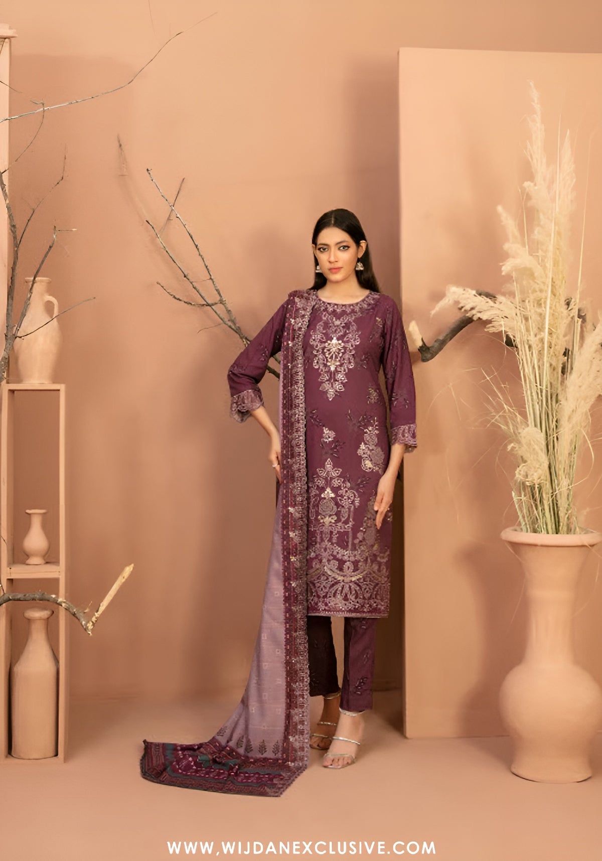 Mansha by Tawakkal Unstitched Winter Collection (D-5109)