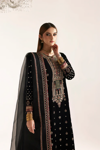 Zarposh by Emaan Adeel | Unstitched Velvet Collection - 2025 (RAZIA)