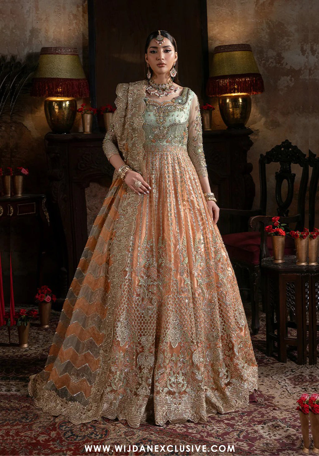 Imrozia Serene Noor e Naaz Unstitched Bridal Collection - 2025 IB-56 Sitarah