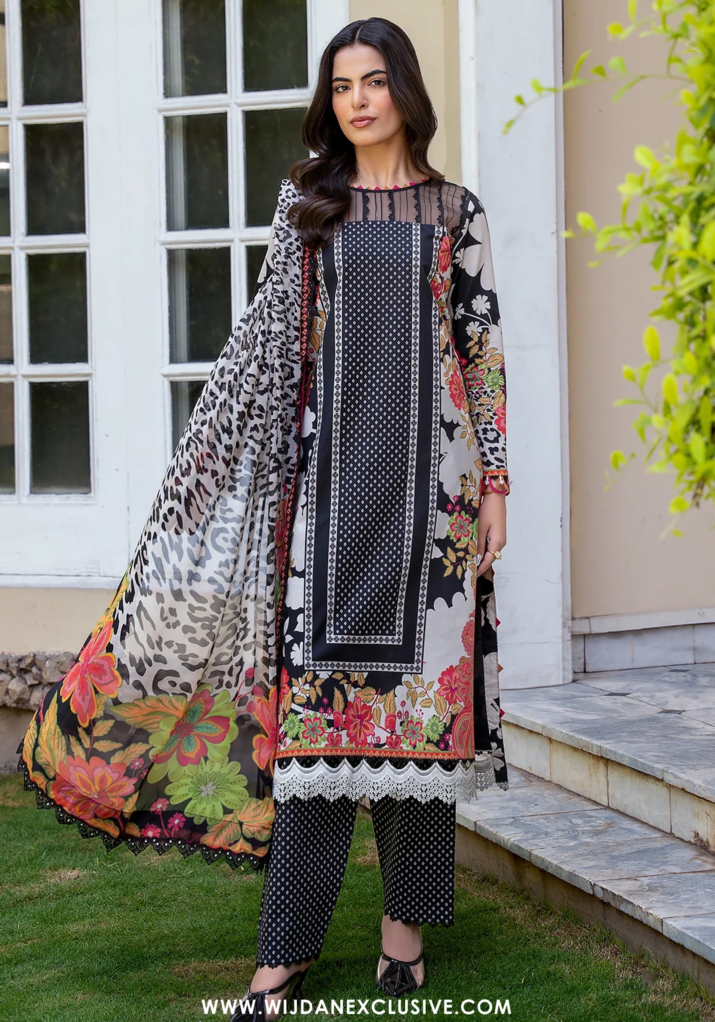 C-Prints by Charizma | Unstitched Printed Lawn Vol-03 Collection - 2026 (CP6-21)