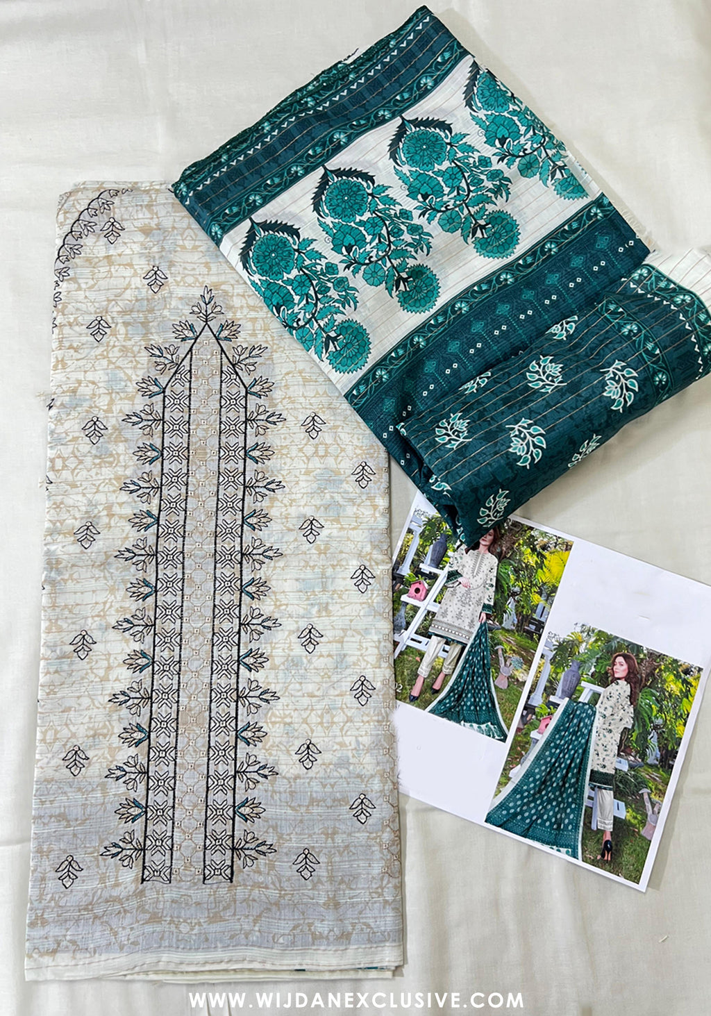 Mehak Unstitched Lawn Collection by Wijdan ART-02