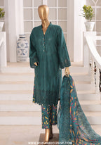Aifa Dynasty Chikankari Unstitched Luxury Lawn Collection - 2026 (D-02)